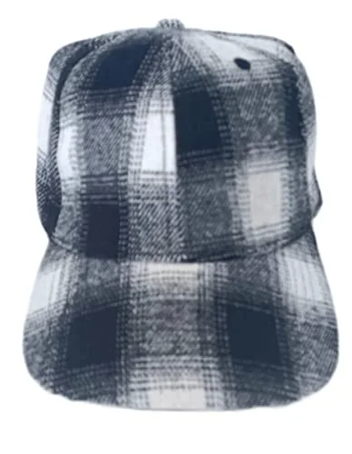 Time Tru Buffalo Plaid Unisex Cap
