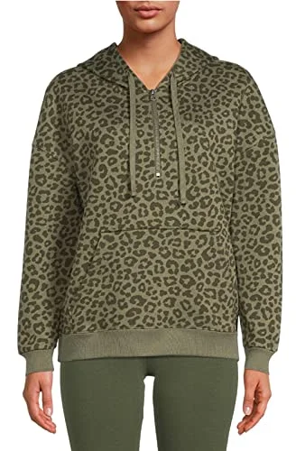 Animal Print Hoodie — small