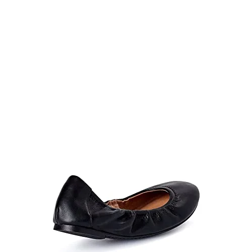Time and Tru Women's Scrunch Ballet Flats (Black, us_Footwear_Size_System, Adult, Women, Numeric, Medium, Numeric_11) — 2