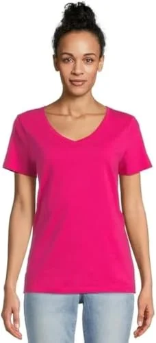 Short Sleeve V-Neck Tee — small