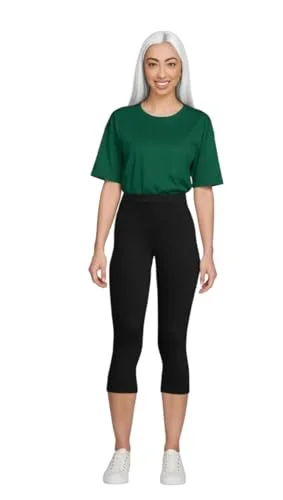 Pull-On Capri Leggings — small
